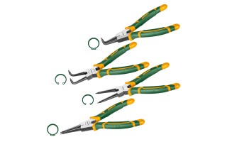 Pinzas para Seguro Jadever JDPS2604 90°-180° 18cm 4pzs Pinzas para Seguro Jadever JDPS2604 90°-180° 18cm 4pzs