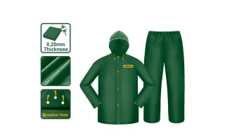 Traje Impermeable Jadever JDRC300L Verde G Traje Impermeable Jadever JDRC300L Verde G