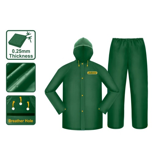 Traje Impermeable Jadever JDRC300L Verde G