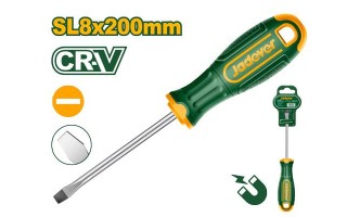 Destornillador Plano Jadever JDSD1288 5/16x8'' 8x200mm Destornillador Plano Jadever JDSD1288 5/16x8'' 8x200mm