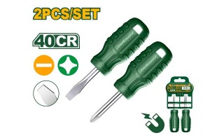 Destornilladores Cruz y Plano Jadever JDSS2202 Mini 2pzs Destornilladores Cruz y Plano Jadever JDSS2202 Mini 2pzs