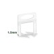 Arcos Niveladores de Piso Jadever JDXZ2015 1,5mm x100u