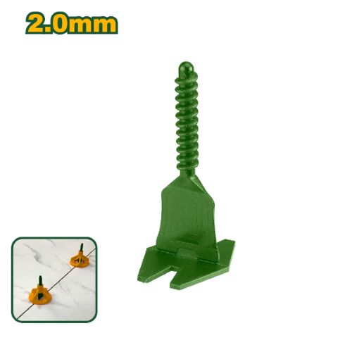Niveladores de Pisos y Azulejos Jadever JDXZ 2mm 100u
