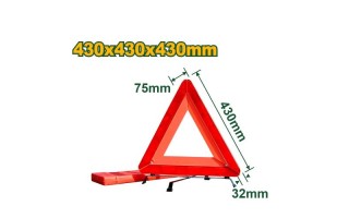 Baliza Triangular Reflectiva Jadever JDYJ3A43 43cm Baliza Triangular Reflectiva Jadever JDYJ3A43 43cm