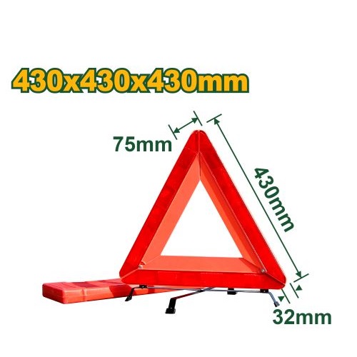 Baliza Triangular Reflectiva Jadever JDYJ3A43 43cm