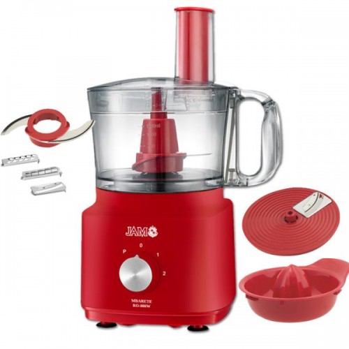 Multiprocesador Jam 1,2L 800W Rojo