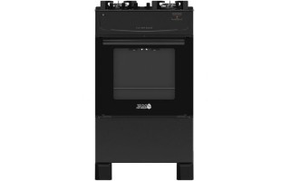 Cocina a Gas Jam Eva Top Glass 11902 4 Hornallas Negro Cocina a Gas Jam Eva Top Glass 11902 4 Hornallas Negro