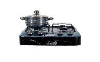 Placa de Cocina a Gas Jam Laguna 11906 4 Hornallas 47,5cm Placa de Cocina a Gas Jam Laguna 11906 4 Hornallas 47,5cm