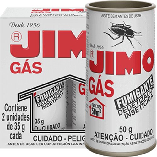 Gas Insecticida Jimo Fumigante 70g x2u