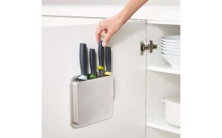 Cuchillos Joseph DoorStore 4pzs con Soporte p/ Puerta