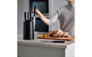 Cuchillos Joseph Elevate 10527 5pzs con Soporte Carrusel Cuchillos Joseph Elevate 10527 5pzs con Soporte Carrusel