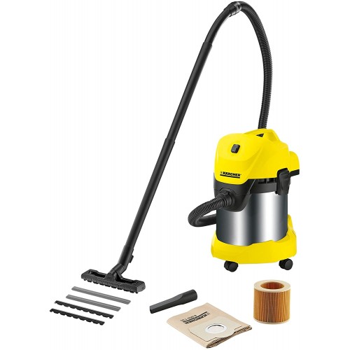 Aspiradora Karcher WD 3 SV Premium 17L 1000W Polvo Liquido