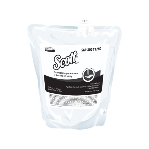 Alcohol Sanitizante en Aerosol Scott 400ml