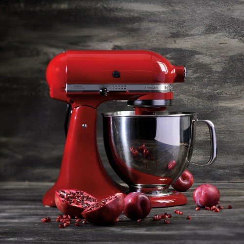 Batidora Planetaria KitchenAid Artisan 4,8L 300W Rojo