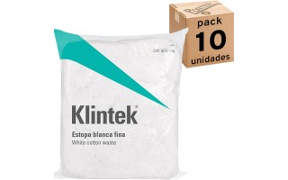 Estopa Klintek 57000 Blanco 1kg x10u Estopa Klintek 57000 Blanco 1kg x10u
