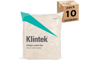 Estopa Klintek 57001 Crema 1kg x10u Estopa Klintek 57001 Crema 1kg x10u