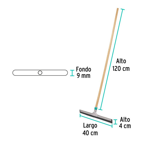 Escurridor de Piso Klintek 57018 40cm con Mango