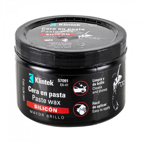 Cera en Pasta para Autos Klintek 57091 Silicona 340g