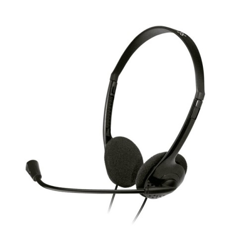 Auriculares con Micrófono Klip Sekual KSH USB Negro