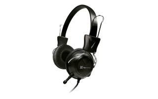 Auriculares con Micrófono Klip Xtreme KSH Jack 3,5mm Negro Auriculares con Micrófono Klip Xtreme KSH Jack 3,5mm Negro