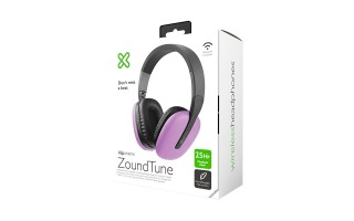 Auriculares Bluetooth Klip ZoundTune KWH Lila Auriculares Bluetooth Klip ZoundTune KWH Lila