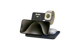 Cargador Inalámbrico Kolke KCR-5662 para Celulares 3en1 Cargador Inalámbrico Kolke KCR-5662 para Celulares 3en1
