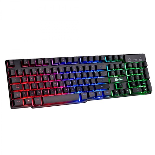 Teclado Kolke KET-1203 Simil Mecánico RGB Español