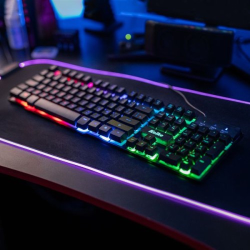 Teclado Kolke KET-1203 Simil Mecánico RGB Español