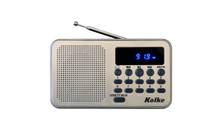 Radio Portátil Kolke KPR-364 Analógica AM-FM Recargable Radio Portátil Kolke KPR-364 Analógica AM-FM Recargable