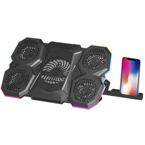 Soporte Cooler para Notebook Kolke KVC 5 Ventiladores