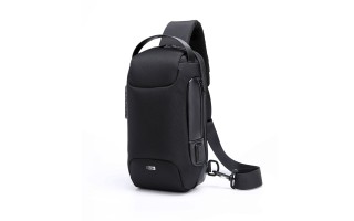 Bandolera Kolke KVM 33x16x10cm Negro