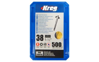 Tornillos Kreg Maxi-Loc S2 Basto 38mm (1.1/2") x500u