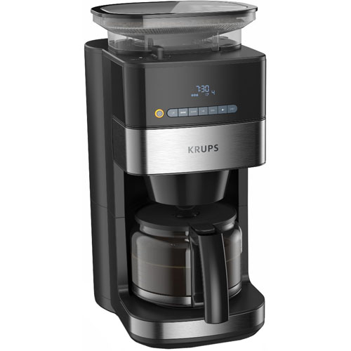 Cafetera Krups Grind Aroma CKM832 1,25L 1000W