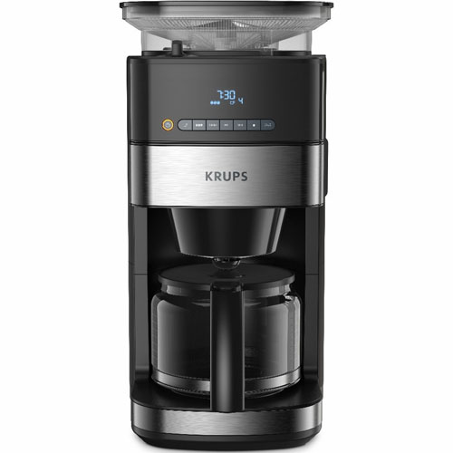 Cafetera Krups Grind Aroma CKM832 1,25L 1000W