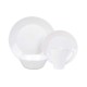 Platos, Bowl y Tazas Kups NNP Redondo 16pzs Blanco