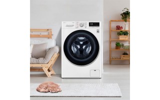 Lavarropas LG Inverter Carga Frontal 12kg Blanco Lavarropas LG Inverter Carga Frontal 12kg Blanco