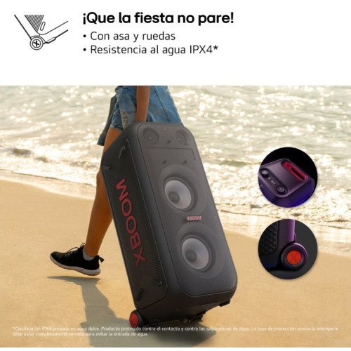 Parlante Bluetooth Portátil LG Xboom XL9T 1000W c/ Monitor