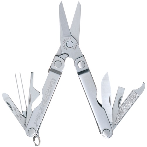 Multi-Herramienta Leatherman Micra 64380181N 10 Func. Plateado