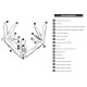 Multi-Herramienta Leatherman Rebar 831560 17 Func. Plateado