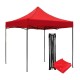 Toldo Plegable Level 420D 3mx3m Rojo