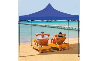 Toldo Plegable Level 420D 3mx3m Azul Toldo Plegable Level 420D 3mx3m Azul