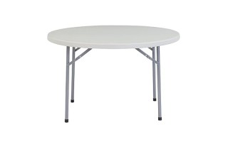 Mesa Plegable Level Plástico y Metal Redonda 122x74cm Mesa Plegable Level Plástico y Metal Redonda 122x74cm