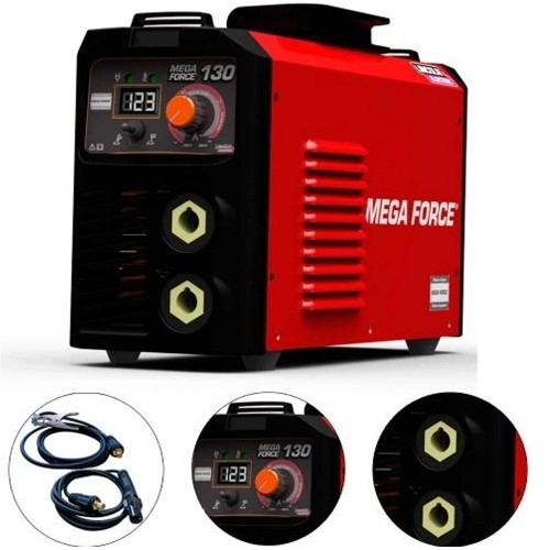 Soldador Inverter Lincoln Electric Mega Force 130 130A