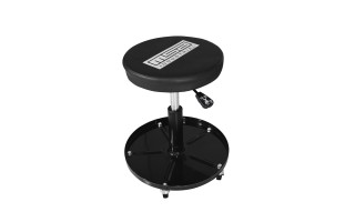 Taburete Giratorio MSA 070033 Altura Ajustable Negro Taburete Giratorio MSA 070033 Altura Ajustable Negro