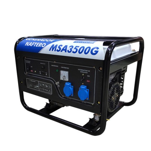 Generador de Corriente MSA 3500G 220V 3500W Nafta