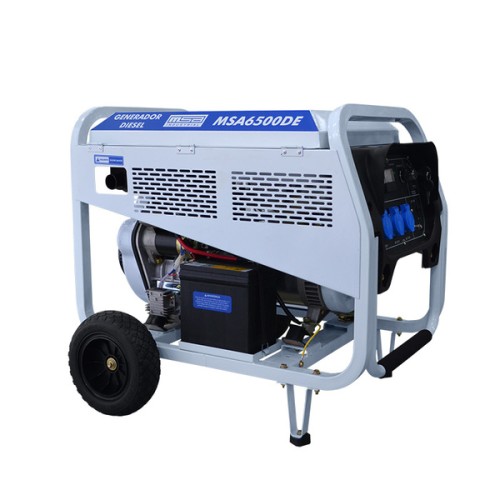 Generador de Corriente MSA 220V 7000W Diesel Monof.