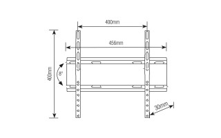 Soporte para TV Brasforma SBRP415 32" a 55" Soporte para TV Brasforma SBRP415 32" a 55"
