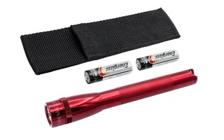 Linterna Maglite SP2203HJ LED 127lm AAx2 Rojo +Estuche Linterna Maglite SP2203HJ LED 127lm AAx2 Rojo +Estuche