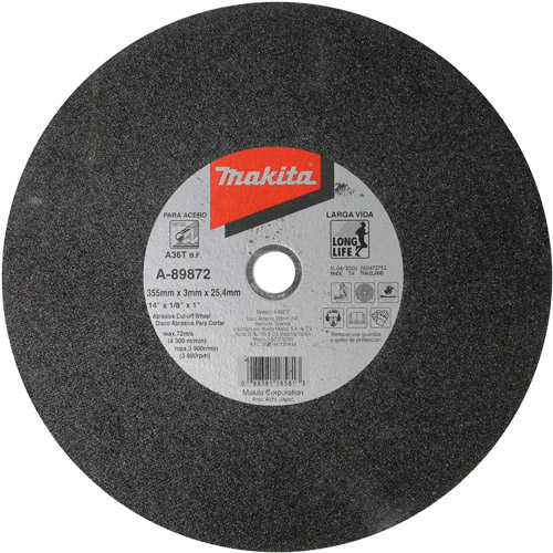 Disco de Corte Metal Makita 89872 355mm