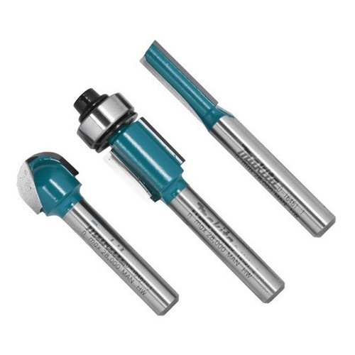 Fresas Makita D-16461 enc.1/4" 3pzs